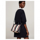 Bolsos Poppy Small Tote Stripe  TOMMY HILFIGER