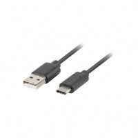 Cable LANBERG USB 2.0 Usb-c/m a Usb-a/m 3M