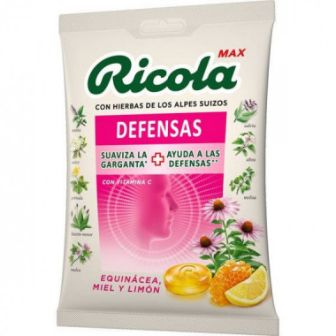 Ricola Max Caramelos 70 G Equinacea, Miel Limon  FAES FARMA