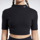 REEBOK Camiseta Negra HG1165-NEGRO