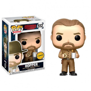 Figura Pop Stranger Things Hopper Chase  FUNKO