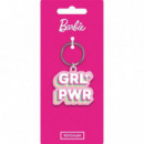 Llavero Grl Pwr Barbie Caucho  PYRAMID