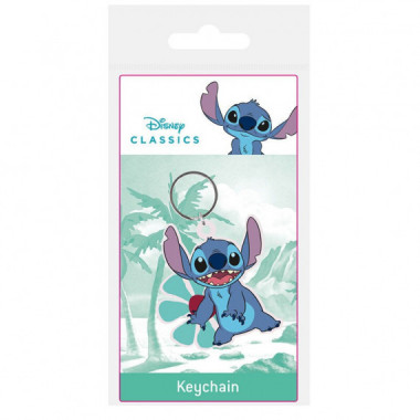 Llavero Stitch Sonriente Disney PVC  PYRAMID