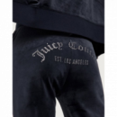 Pantalón chándal Juicy Couture diamante azul marino