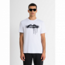 Camiseta ANTONY MORATO Logotipo Street Blanca