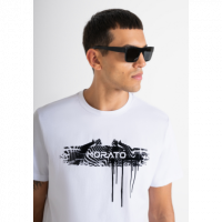 Camiseta ANTONY MORATO Logotipo Street Blanca