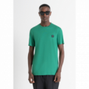 Camiseta ANTONY MORATO Logotipo Parche Verde