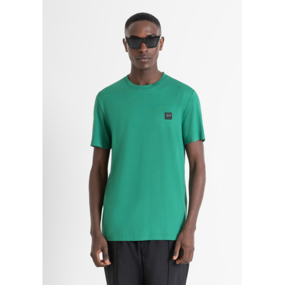 Camiseta ANTONY MORATO Logotipo Parche Verde