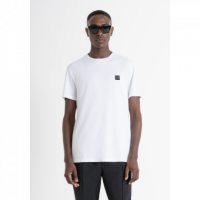 Camiseta ANTONY MORATO Logotipo Parche Blanca