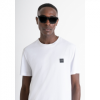 Camiseta ANTONY MORATO Logotipo Parche Blanca