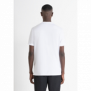 Camiseta ANTONY MORATO Logotipo Parche Blanca