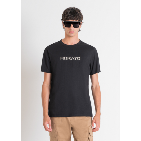 Camiseta ANTONY MORATO Logotipo Lettering Negra