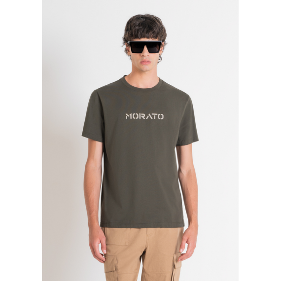 Camiseta ANTONY MORATO Logotipo Lettering Verde