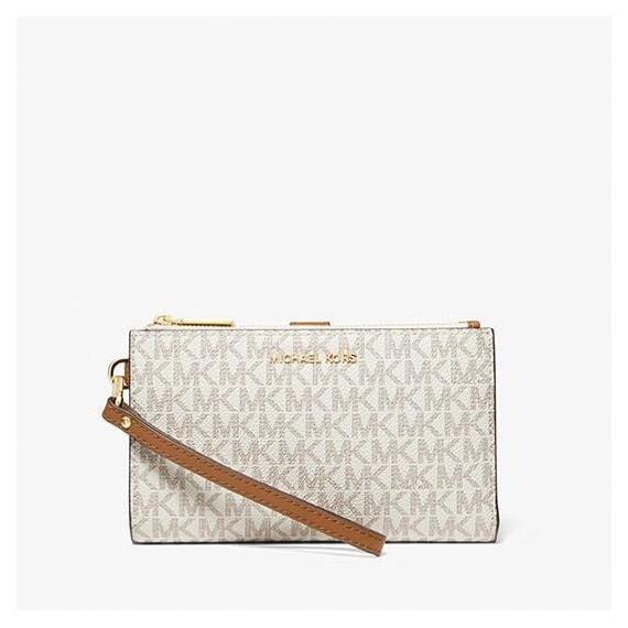 Dblzp Wristlet Vanilla  MICHAEL KORS