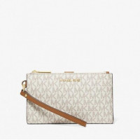 Dblzp Wristlet Vanilla  MICHAEL KORS