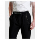 Pantalones Pantalón GIANNI LUPO GL5107BD Negro