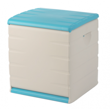 Baul 60CM Space-saver 190 Litros Azul  PLASTIKEN