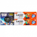 LACER Duplo Gel Dental Junior Fresa + Figurita