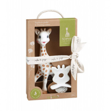 Sophie la Girafe + Chupete 100% Hevea Natural  SOPHIE LA GIRAFA