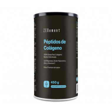 Péptidos de Colágeno 100% Grass Fed, Colágeno Bovino Hidrolizado - 450G  ZENEMENT