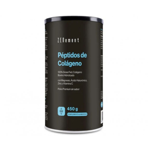 Péptidos de Colágeno 100% Grass Fed, Colágeno Bovino Hidrolizado - 450G  ZENEMENT