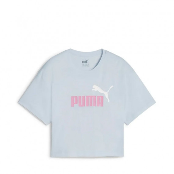 Camiseta Girls Logo Cropped Kids  PUMA