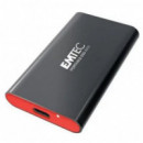 EMTEC Disco Duro Externo Portable Gen 2 Usb-c 3.02 a Usb-a 256GB