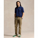 20/1 Mesh-ssl-psh Navy  RALPH LAUREN