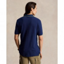 20/1 Mesh-ssl-psh Navy  RALPH LAUREN