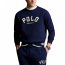 Rl Fleece-lsl-sws Navy  RALPH LAUREN