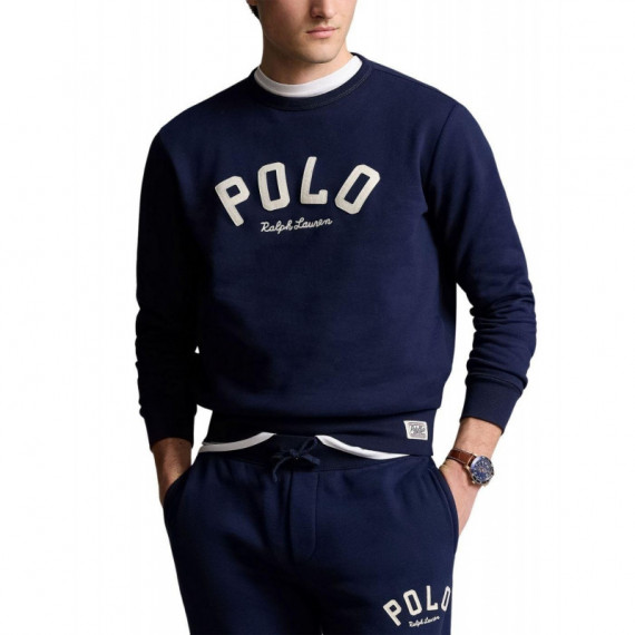 Rl Fleece-lsl-sws Navy  RALPH LAUREN