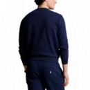 Rl Fleece-lsl-sws Navy  RALPH LAUREN