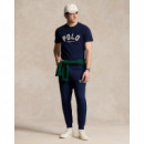 26/1 Jersey-ssl-tsh Navy  RALPH LAUREN