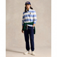 10/1 Jersey-lsl-rug Blue  RALPH LAUREN