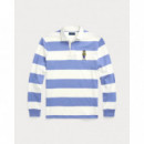 10/1 Jersey-lsl-rug Blue  RALPH LAUREN