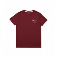 Camisetas Hombre Camiseta WEMOTO Duck Burgundy