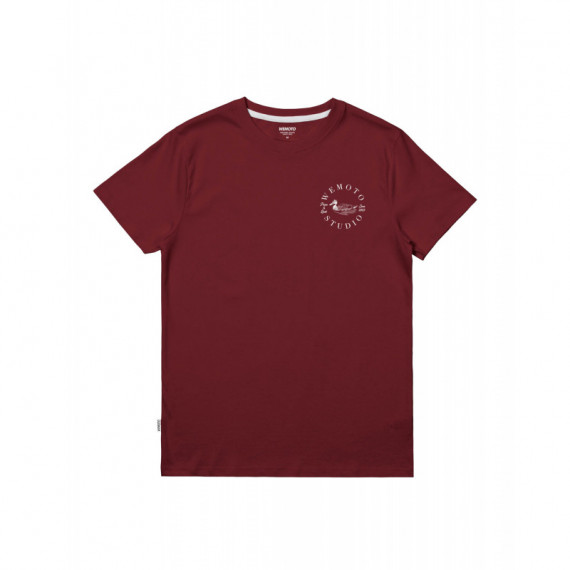 Camisetas Hombre Camiseta WEMOTO Duck Burgundy