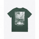 Camisetas Hombre Camiseta WEMOTO Glasshouse Verde