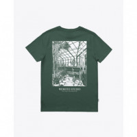 Camisetas Hombre Camiseta WEMOTO Glasshouse Verde