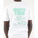 Camisetas Hombre Camiseta WEMOTO Patatas White