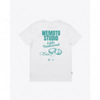 Camisetas Hombre Camiseta WEMOTO Patatas White