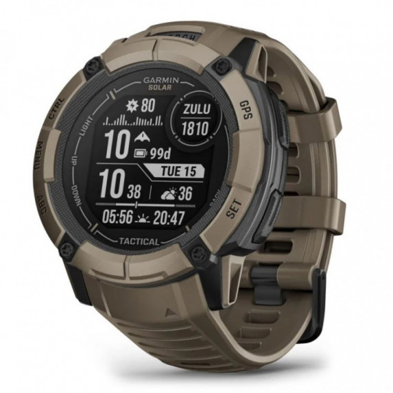 Smartwatch GARMIN Instinct 2X Solar Marrón