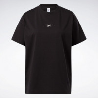 REEBOK Camiseta Negra HH9749-NEGRO