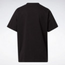 REEBOK Camiseta Negra HH9749-NEGRO