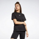 REEBOK Camiseta Negra HH9749-NEGRO