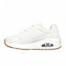 SKECHERS Zapatillas Uno Blancas 403674L-WHT