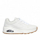 SKECHERS Zapatillas Uno Blancas 403674L-WHT