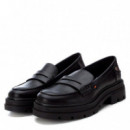 REFRESH Mocasines Negros 171975-1