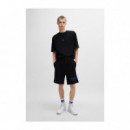 HUGO Shorts Negros 50510728-001