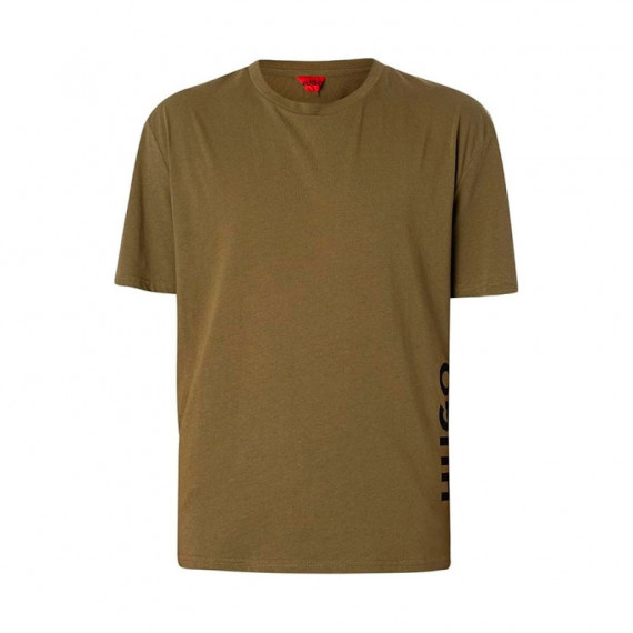 Camiseta de Punto de Algodón con Protección Solar Uv 50+  HUGO BOSS